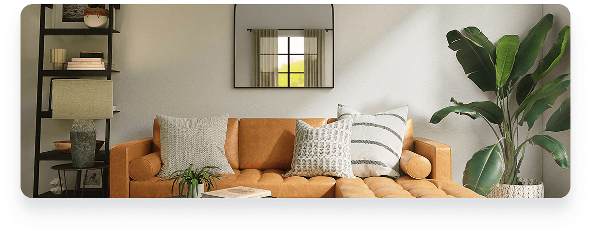 Welcoming apartment lobby and concierge-style service