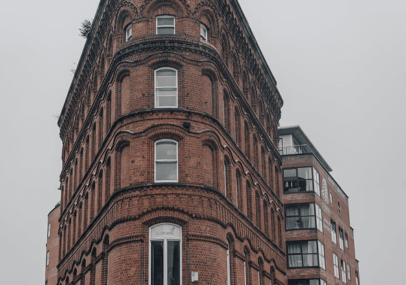 Historic city building representing provider listings