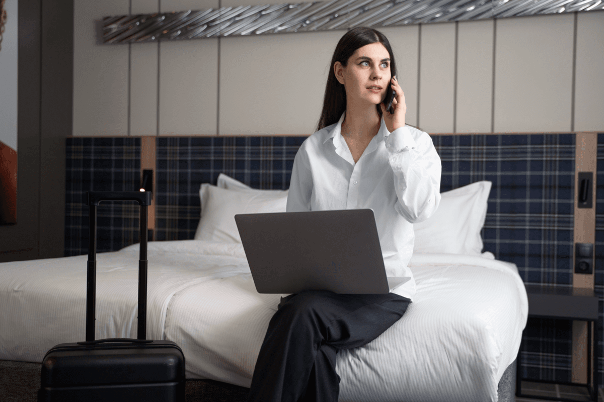 Business stay accommodation overview showing professional serviced apartments